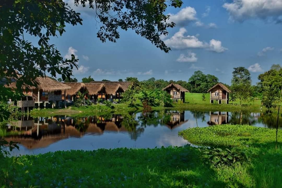 Yagdrasill Bamboo Cottage Bamungaon Ngoại thất bức ảnh